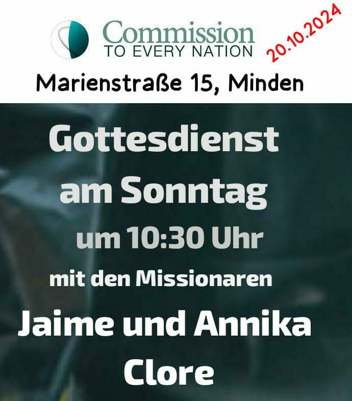 Commission - Jaime und Annika Clore am Sonntag, 20.10.2024 um 10:30 Uhr